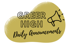 GHS Daily Announcements